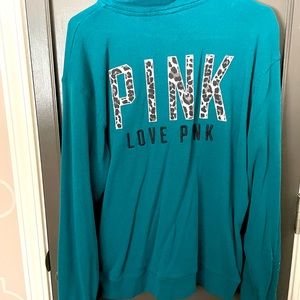 Pink Pullover 1/4 Zip